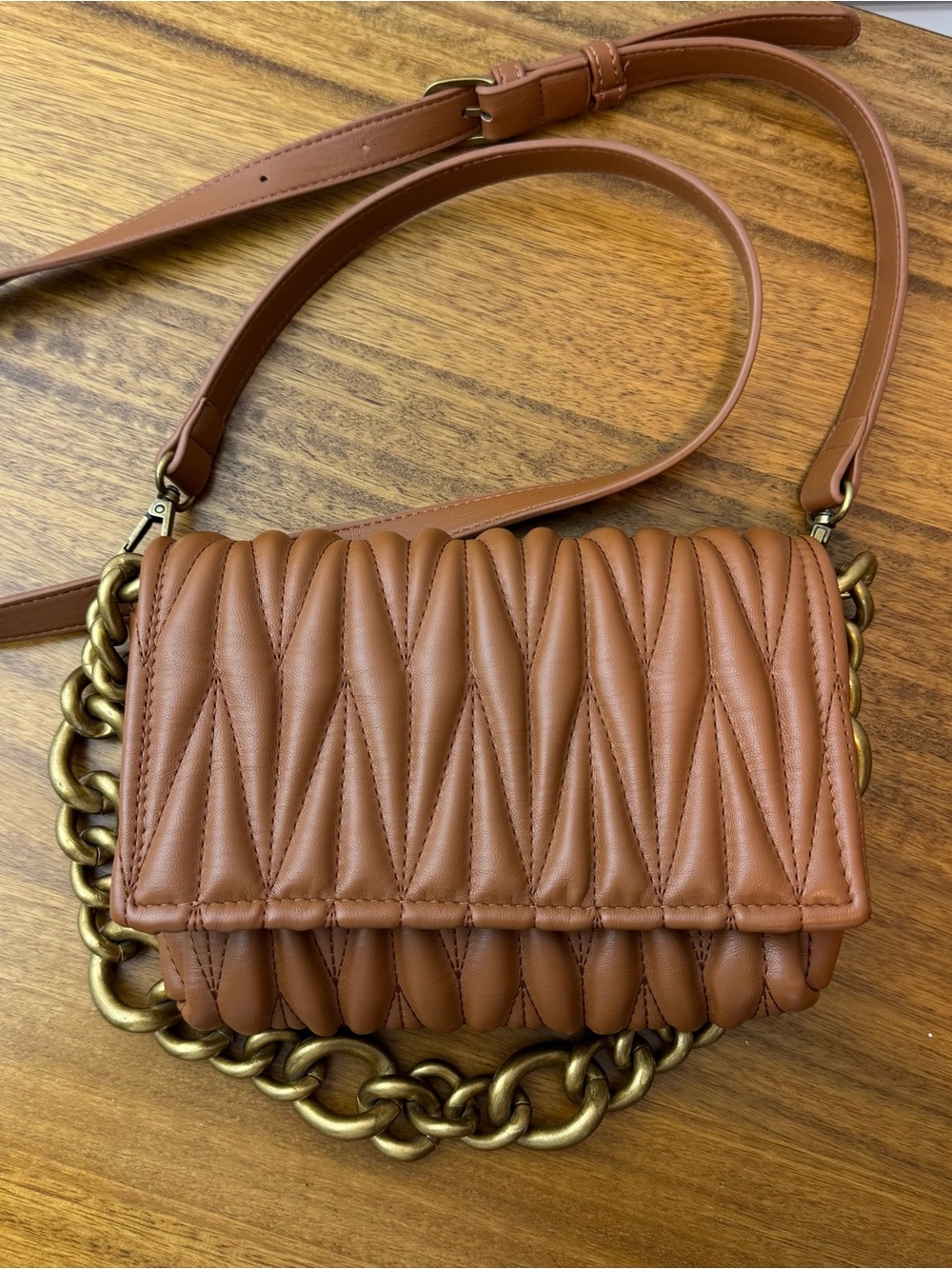 Montana West Crossbody Bag - Brown